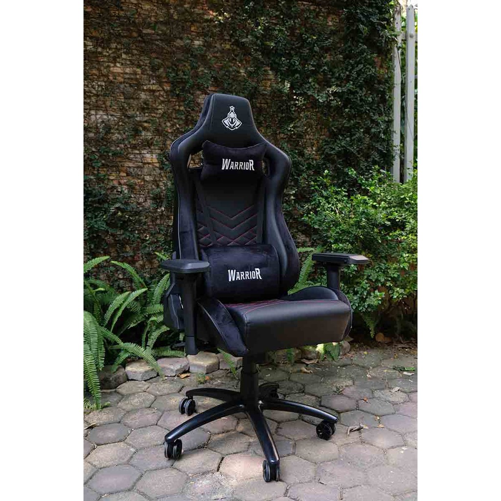 Ghế Gaming WARRIOR GAMING CHAIR Cao Cấp - Maiden Series - WGC307 - Black/Velvet - Chính Hãng - Bảo Hành 12 Tháng | BigBuy360 - bigbuy360.vn