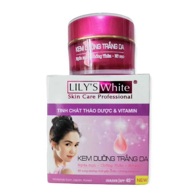 Kem Lily's White Trắng Da Ngừa Mụn