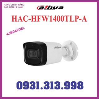 Camera dahua hac-hfw1400tlp-a-s2 4.0 megapixel