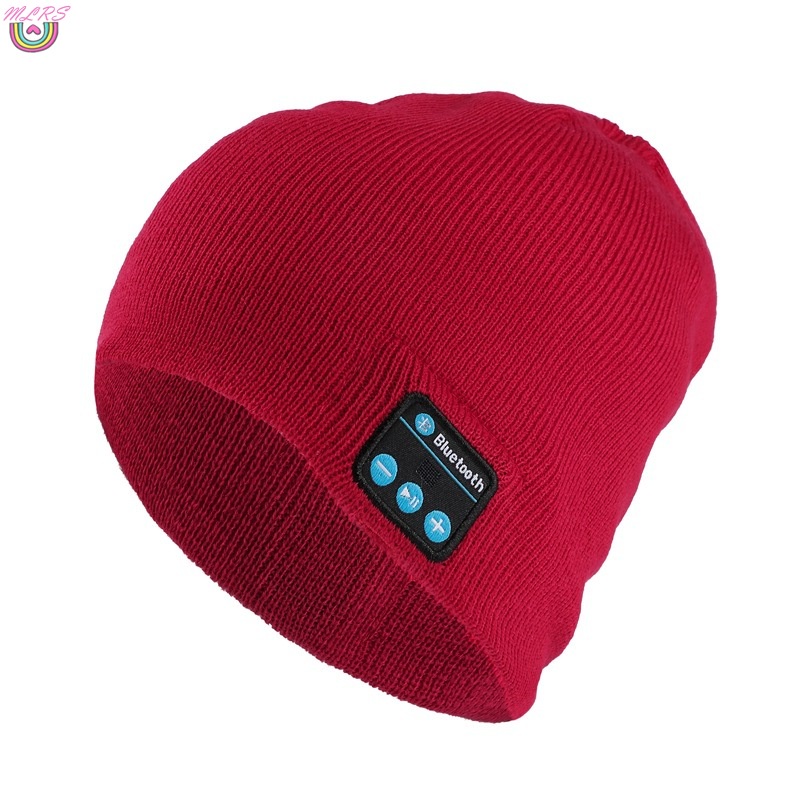 Mũ beanie Trùm Đầu Tích Hợp Tai Nghe Nhạc Bluetooth Thích Hợp Cho Nam Nữ Chạy Bộ/Tập Thể Thao