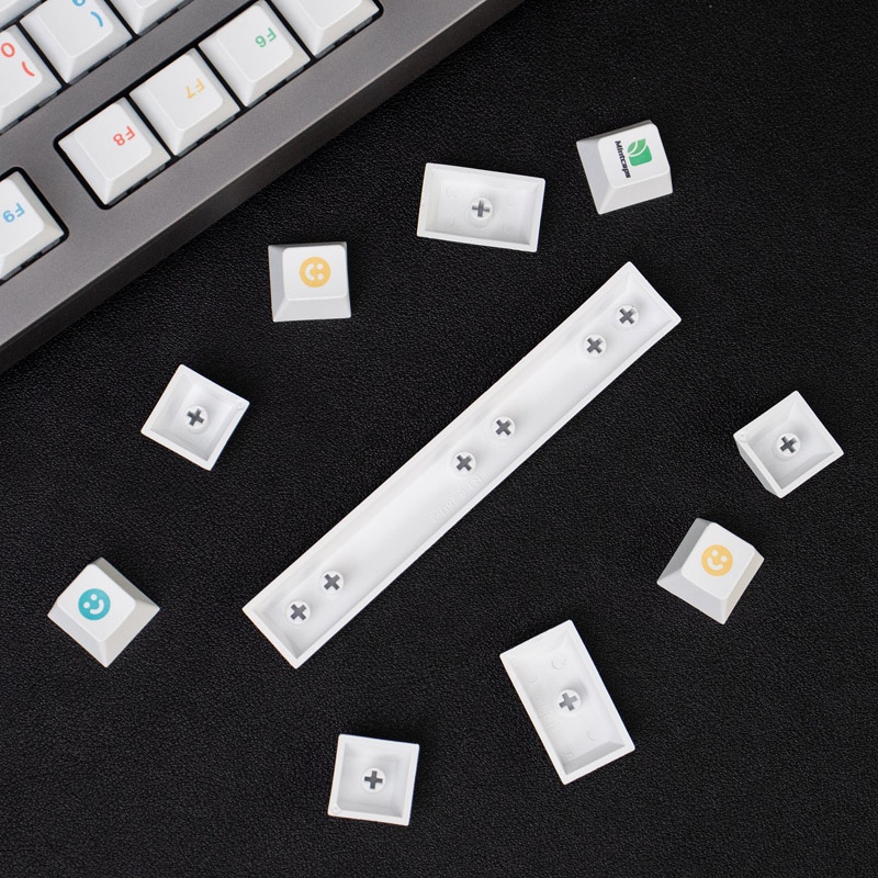 Bàn Phím Cơ 136 Phím PBT 1.5U Ctrl Alt Dành Cho Trẻ Em