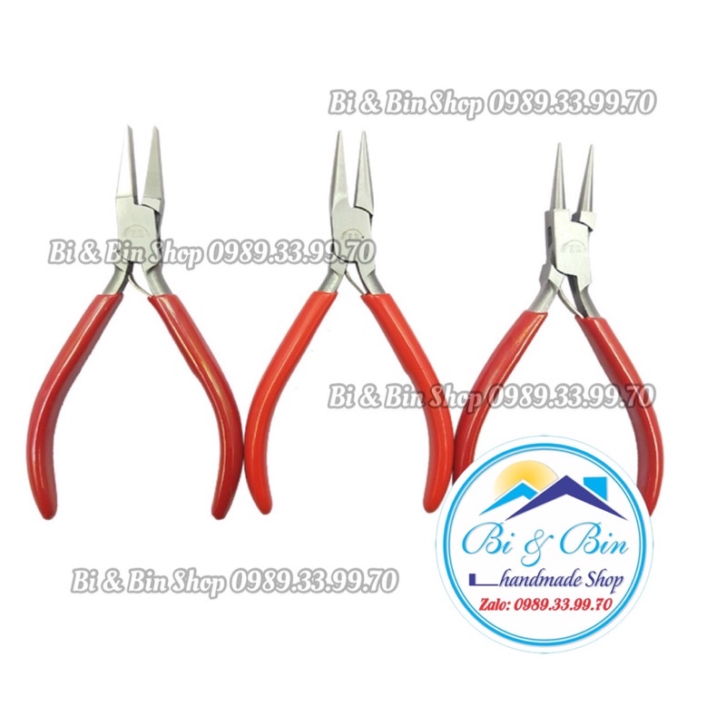 Bộ Kìm Làm Trang Sức Handmade Chuyên Dụng Bằng Thép Không Gỉ