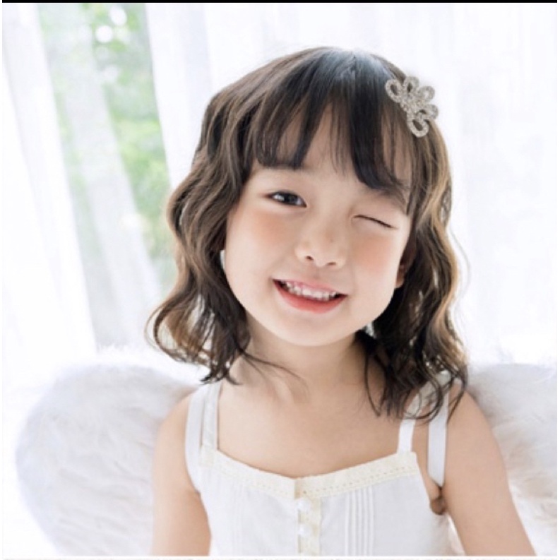 (Trắng - Hồng)Vương Miện cài tóc cho bé gái