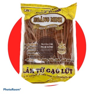 [Đặc sản] Phở gạo lứt Hoàng Minh 500gr, phở khô gạo lứt, (phở gạo lức làm từ gạo lứt đỏ Điện Biên), eat clean