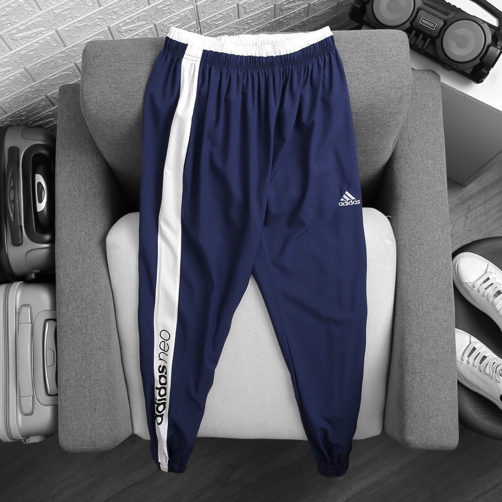 Quần thể thao nam nữ, quần jogger vải dù thời trang cá tính
