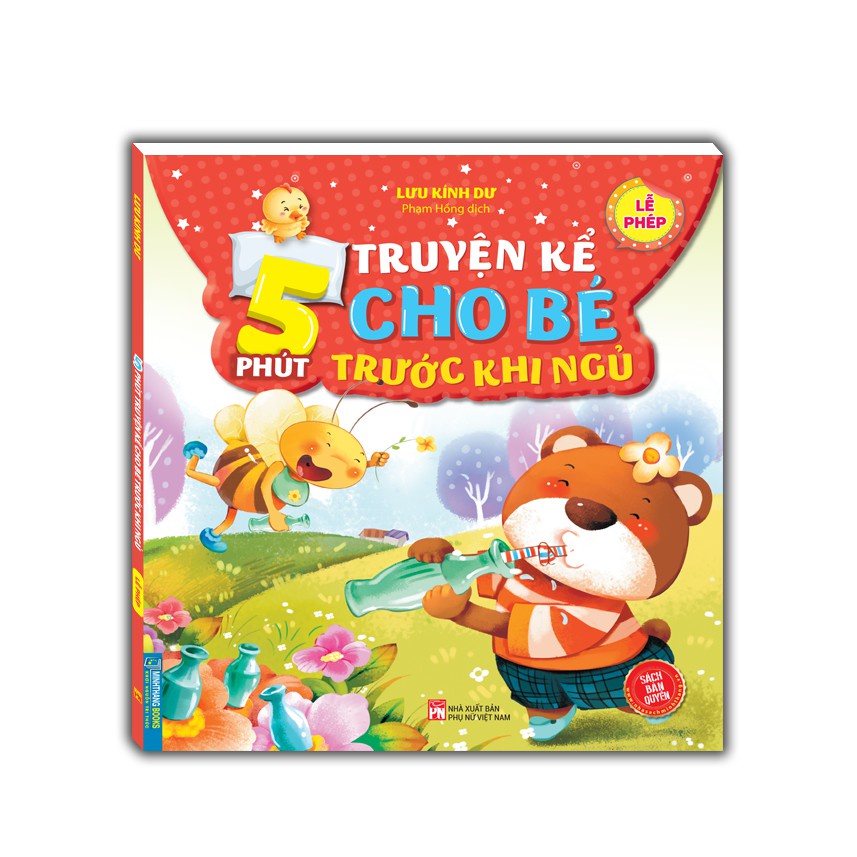 Sách - 5 Phút Truyện Kể Cho Bé Trước Khi Ngủ - Lễ Phép