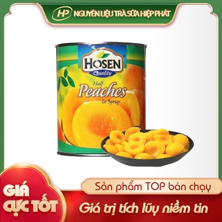 Đào ngâm HOSEN Nam Phi - [BEST SELLER] - 820gr - SP010223 - Nguyên liệu pha chế trà sữa HIỆP PHÁT