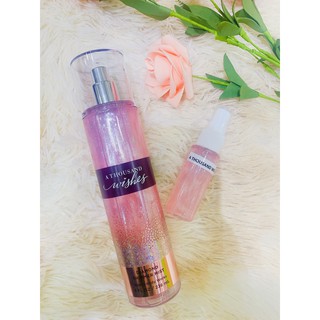 [ Auth- 33ml] Xịt Thơm Toàn Thân Ánh Nhũ Bath And Body Works Shimmer A Thousand Wishes Cho Mùa Hè 2020
