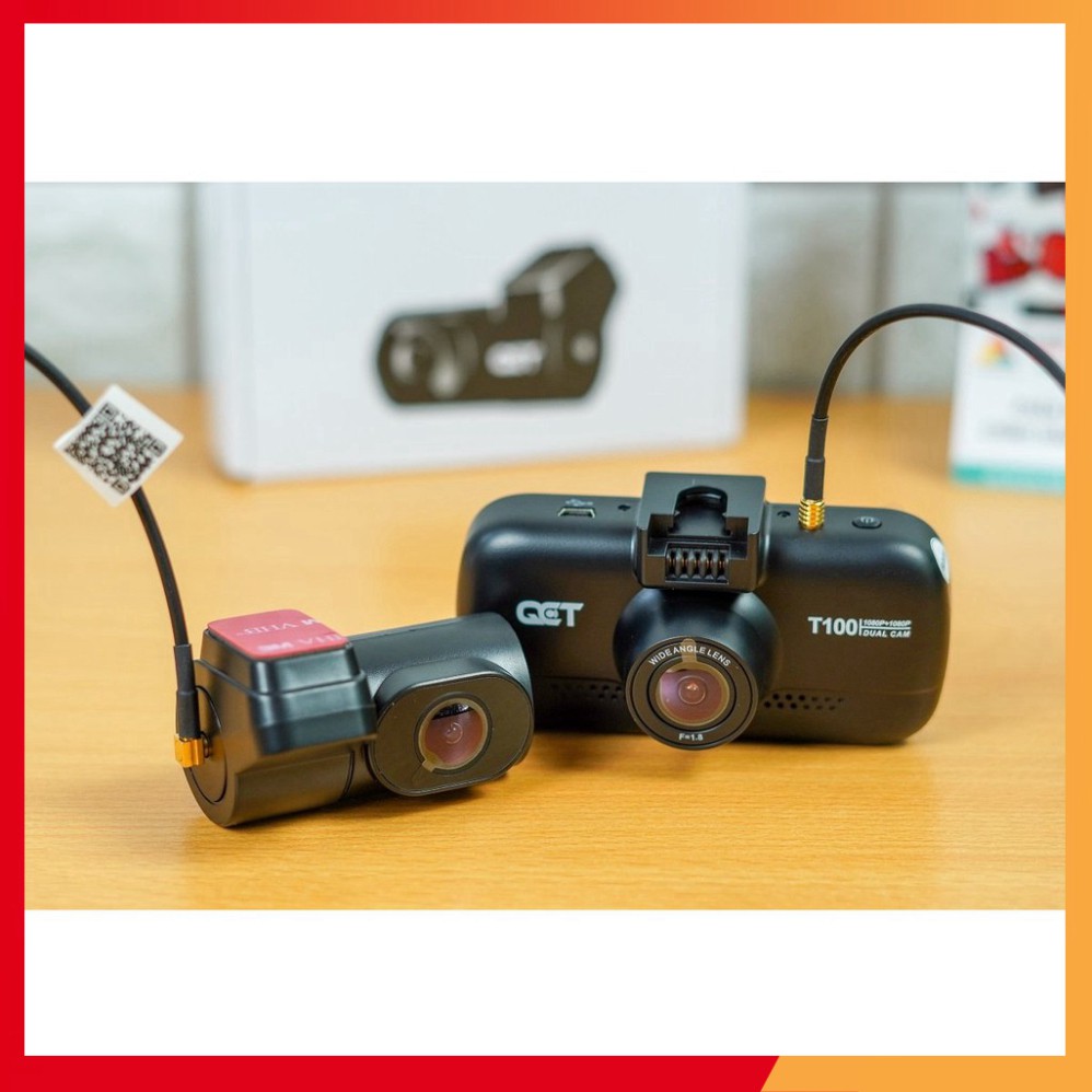 Camera hành trình ô tô trước và sau QCT có hiển thị tốc độ, kèm GPS, Bản Quốc Tế | BigBuy360 - bigbuy360.vn