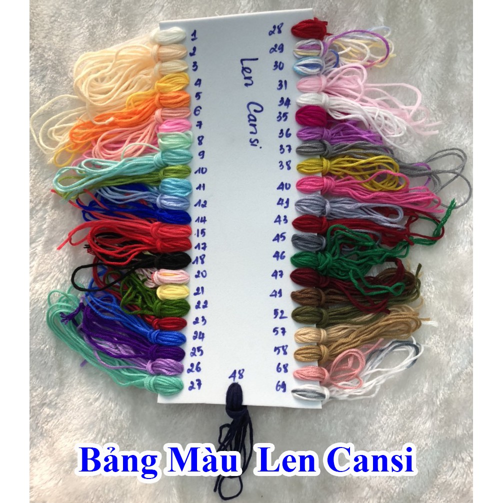 Len Cansi (36k/cuộn/125g) 2mm