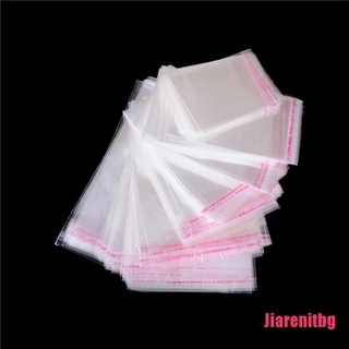 Set 100 túi nylon dán miệng đựng đồ đa năng tiện lợi