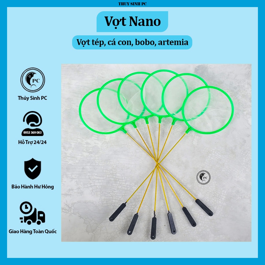 Vợt nano vớt tép, cá con