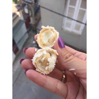 bánh hạnh nhân phủ dừa hàn quốc