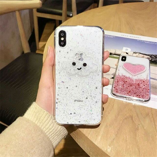 Ốp điện thoại nước kim tuyến. Đủ các đồng máy iPhone5,5s/6,6s... .sángung j6, j7 not10.oppo f1s, f3