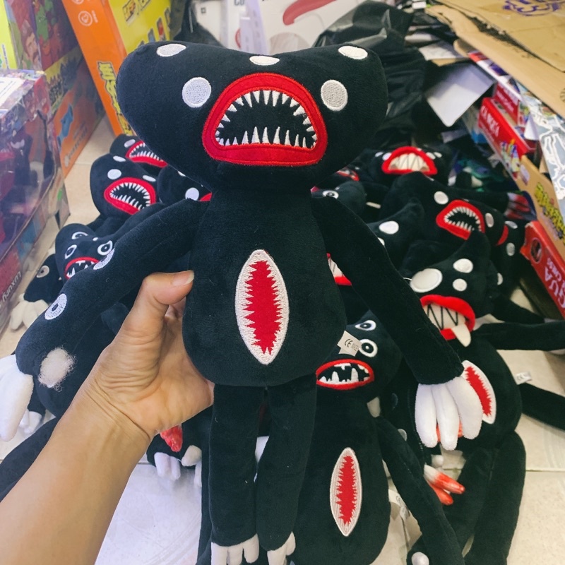 Huggy wuggy - popy playtime  phiên bản mới màu đen size 40cm
