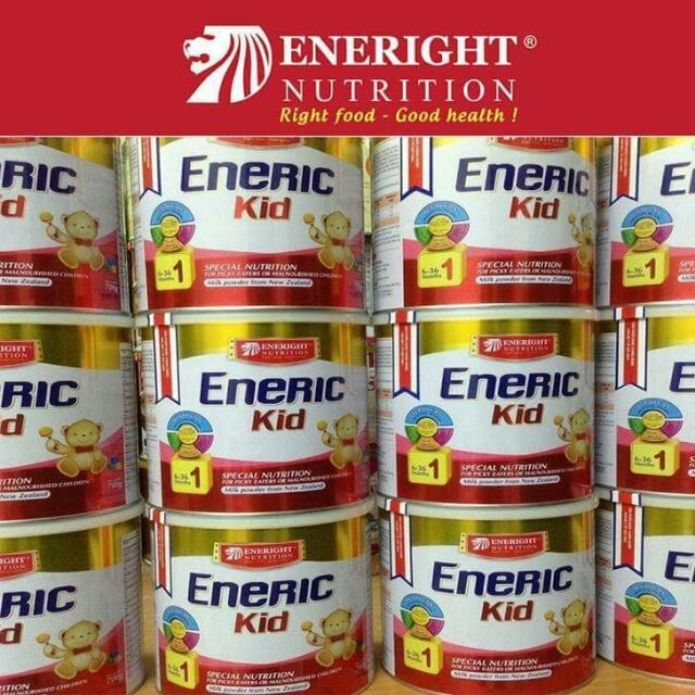 [ƯU ĐÃI] Sữa bột Eneric Kid số 1 Dành cho những trẻ biếng ăn từ 6 -36 tháng loại 700g