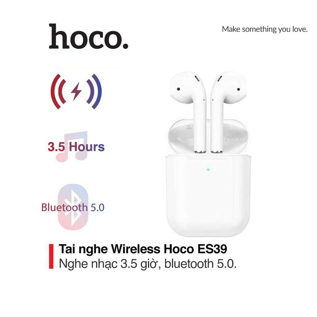 Tai nghe bluetooth hoco es39 tai nghe true wireless tại nghe bluetooth Định Vị Đổi Tên