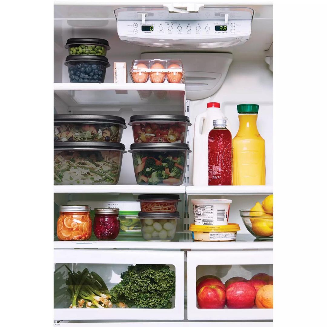 [6 size lẻ] HỘP NHỰA ĐỰNG THỰC PHẨM Rubbermaid NẮP ĐEN