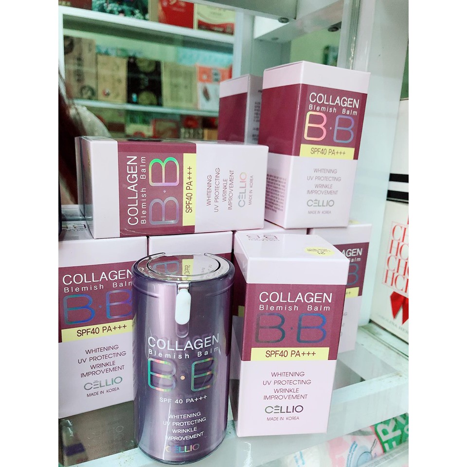 Kem nền BB Collagen Cellio của Hàn Quốc