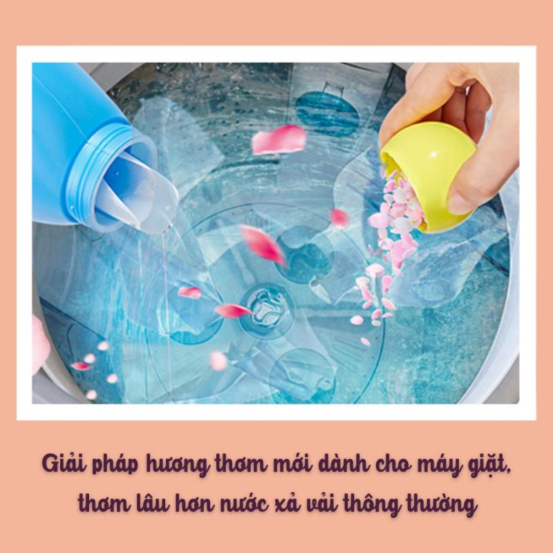 (Sẵn) Hạt lưu hương Quần áo/viên xả vải hương thơm dịu mát, bền lâu,  giữ màu vải Độc đáo