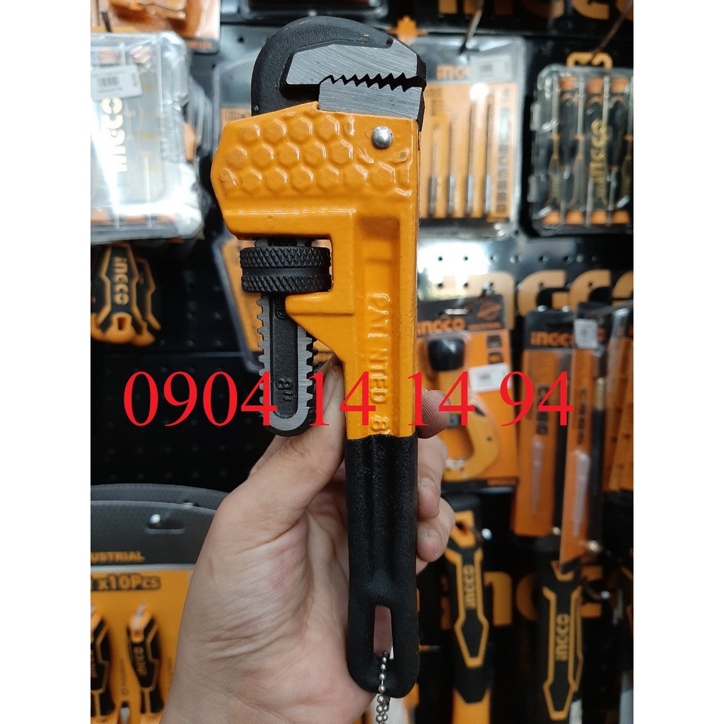 Mỏ lết răng (8 inch) Ingco HPW0808
