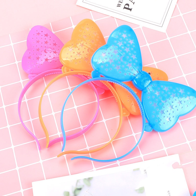 Nơ cài tóc phát sáng dễ thương cho bé