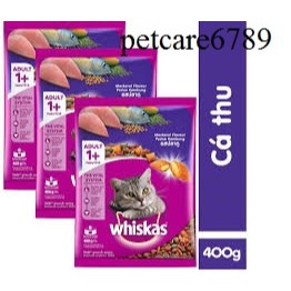 Thức ăn mèo lớn whiskas 400g