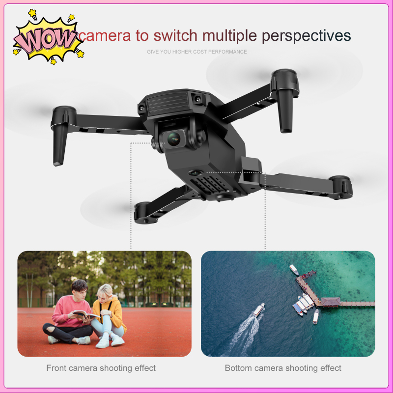 Máy Bay Điều Khiển Từ Xa S70 Pro Mini Rc Drone 4ch