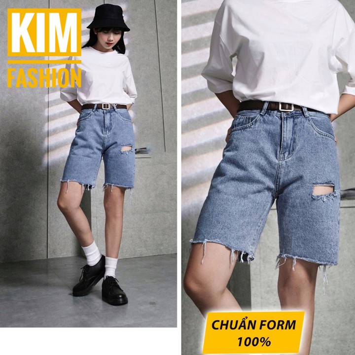 Quần ngố bigsize kimfashion, quần ngố cạp lưng cao bigsize BGN-07 58-90kg