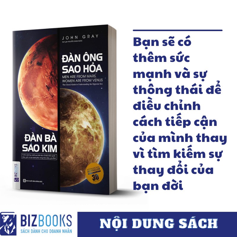 Kèm Quà Tặng Sách - Đàn Ông Sao Hỏa Đàn Bà Sao Kim