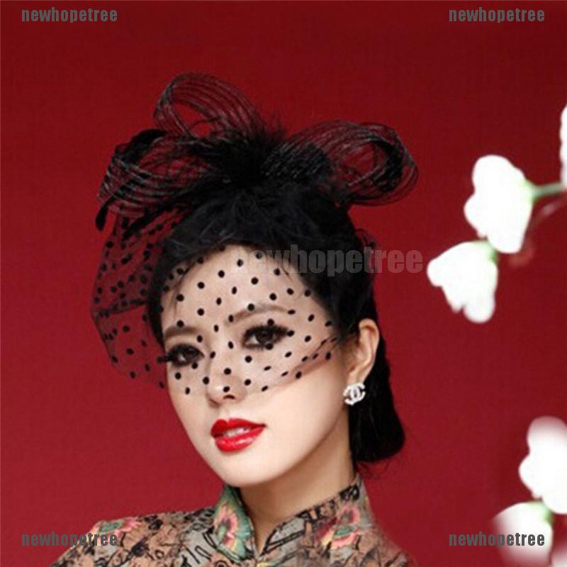 Cài tóc hình nón lưới sang trọng cho nữ