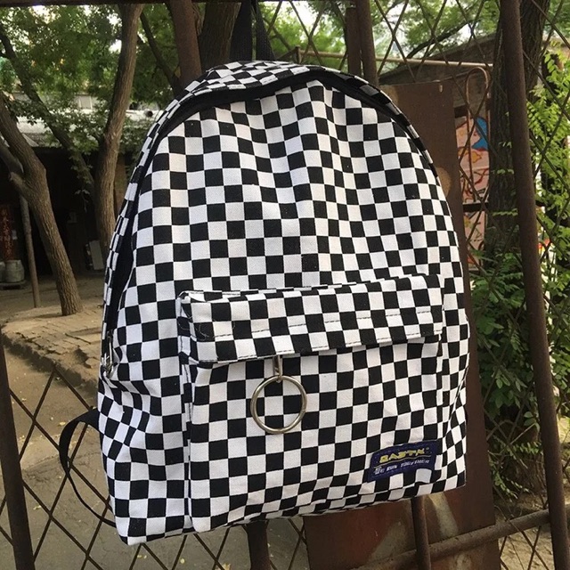 [SẴN] Balo caro Checkerboard