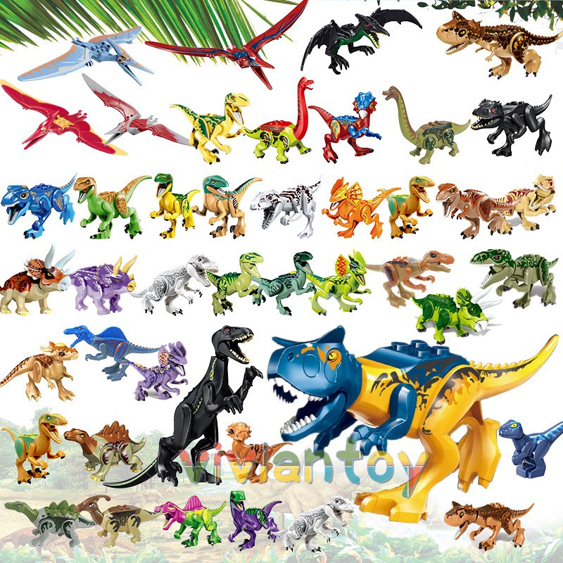 Mô hình đồ chơi khủng long Tyrannosaurus Rex Velociraptor Stygimoloch