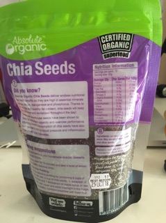 Hạt chia Absolute Organic tím 250gr