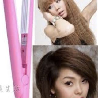 Máy bấm xù, máy duỗi tóc mini