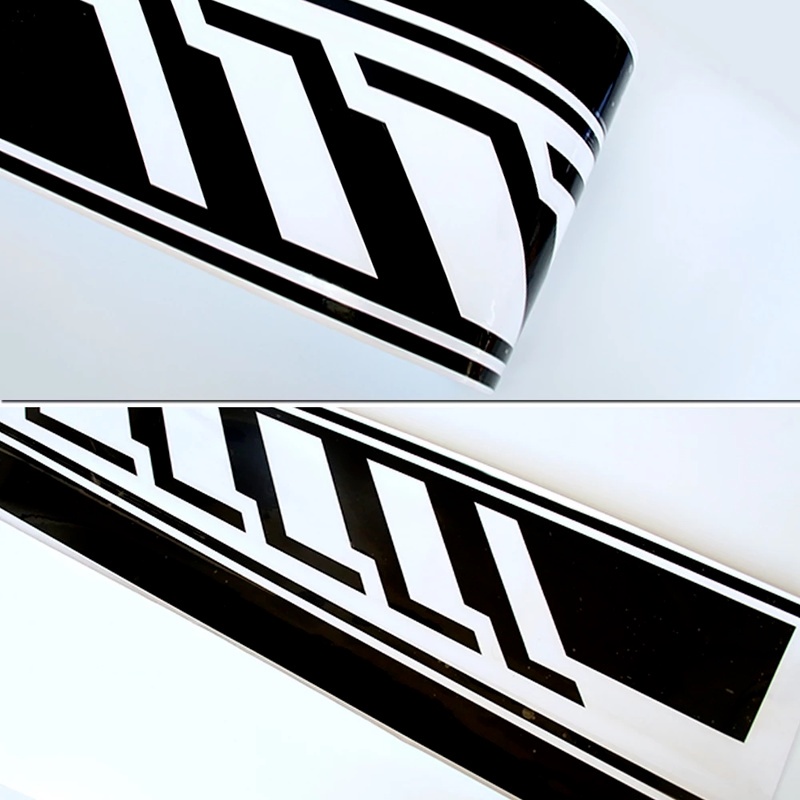 Sticker Cảnh Báo An Toàn Cho Xe Hơi 225 * 11.5CM