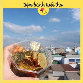 Set 10 viên Socola Đồng Xu - Bánh Kẹo Tuổi Thơ
