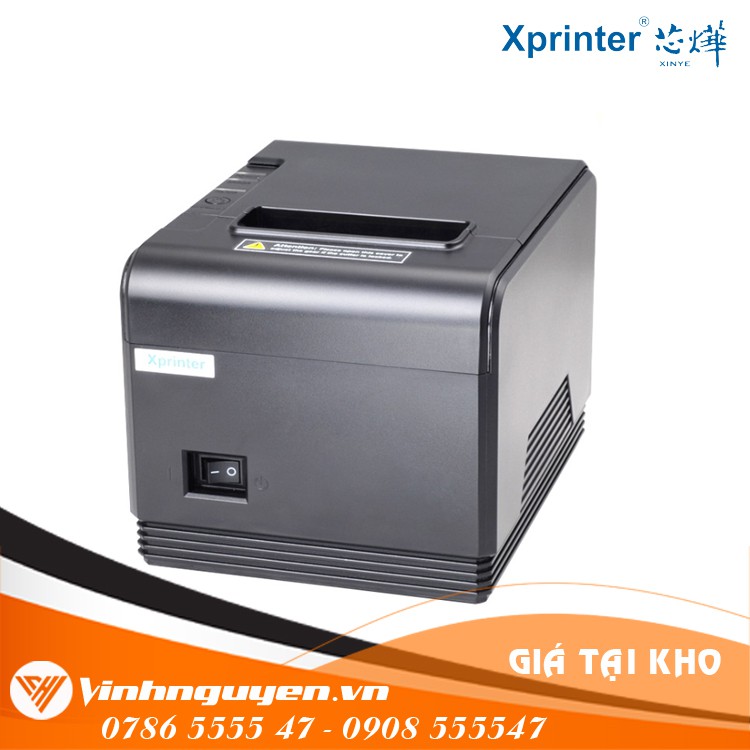 Máy In Hóa Đơn Tính Tiền Xprinter Q200 USB + LAN Giá RẺ ( Hỗ Trợ Giao Hàng Goviet )