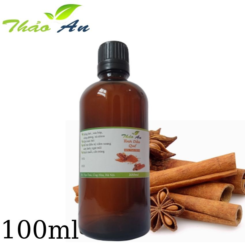 [Giá Sỉ] Tinh dầu thiên nhiên Thảo An 100ml, Tinh dầu Sả chanh, Quế, Cà Phê, Bạc Hà, Cam Ngọt