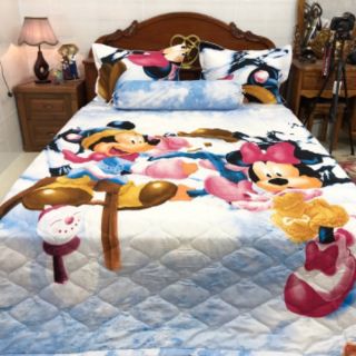 Drap cotton lụa 3d hàn quốc cho bé