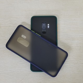 Ốp Lưng Samsung Note 10 Plus / S10 / S10 Plus / Note 10 / Note 10 Lite / Note 9 Chống Sốc Viền Màu Lưng Mờ
