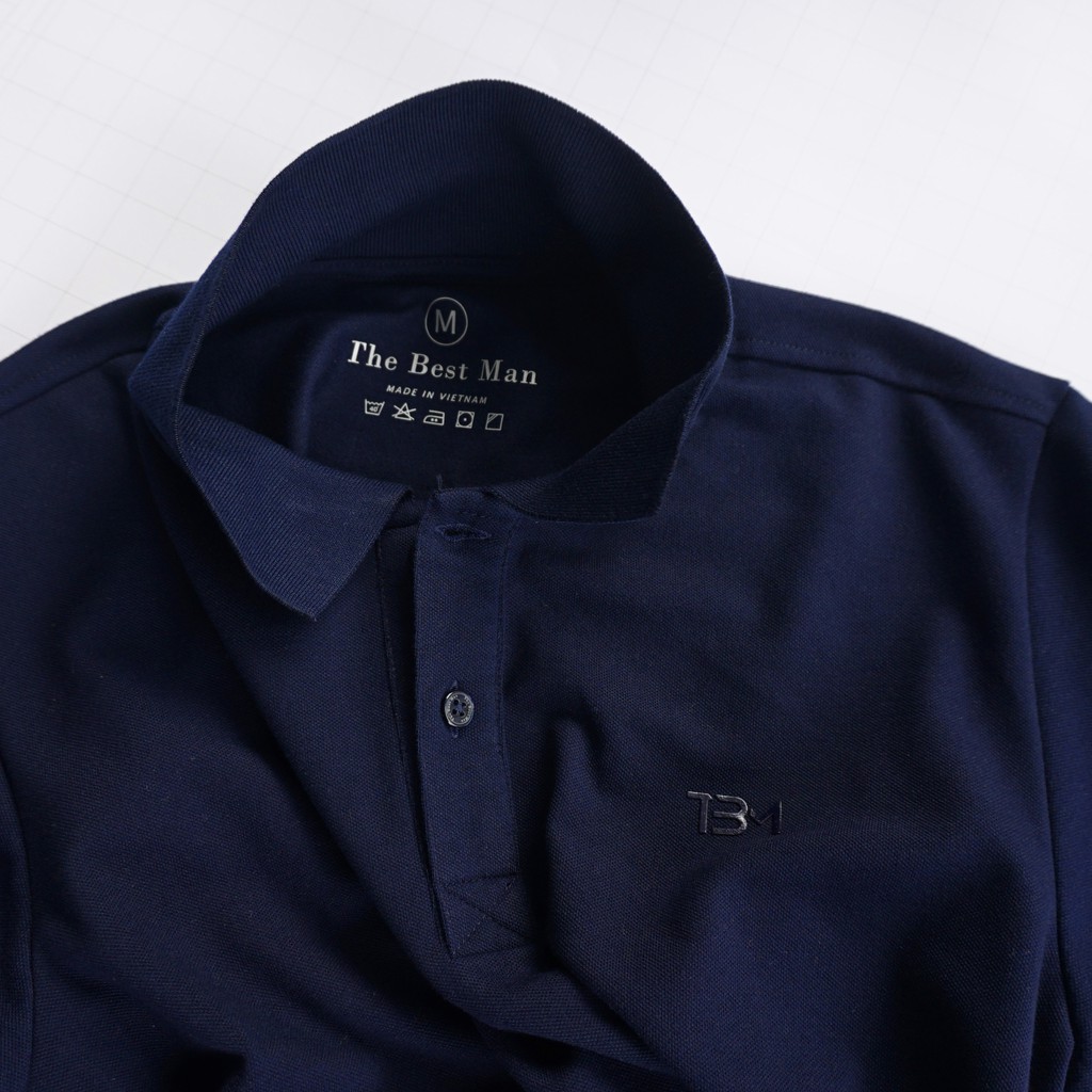 Áo thun POLO màu Xanh Navi- THEBESTMAN | BigBuy360 - bigbuy360.vn