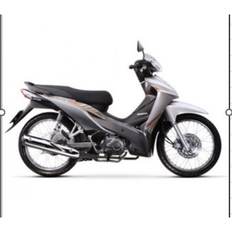 Bộ nhựa S110 bạc xám đời 2016 Honda chính hãng, mủ wave 110
