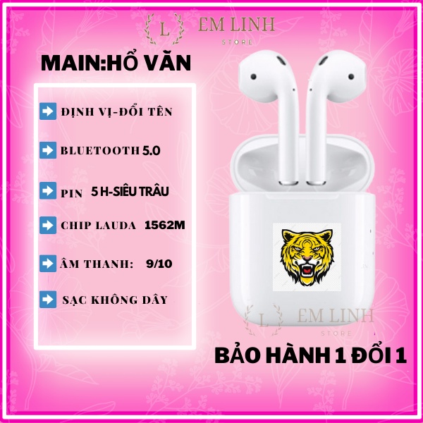 Tai nghe Bluetooth Hổ vằn 1562m kiểu dáng AP2 bản cao cấp nhất