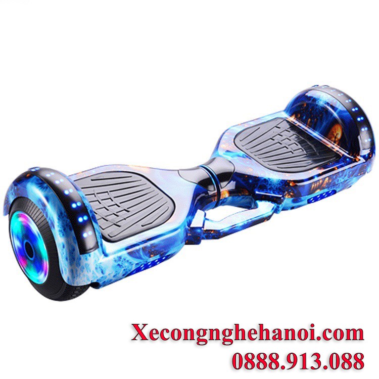 Xe Điện Cân Bằng Bluetooth, 6 Đèn LED Tự cân bằng khi không người lái