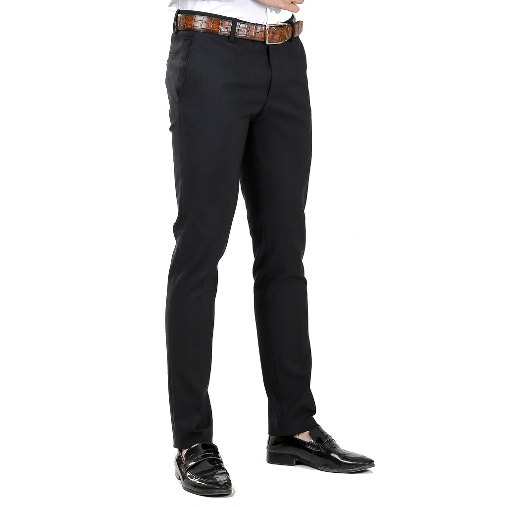 Quần Tây Thời Trang Dáng Trẻ Vĩnh Tiến Màu Đen