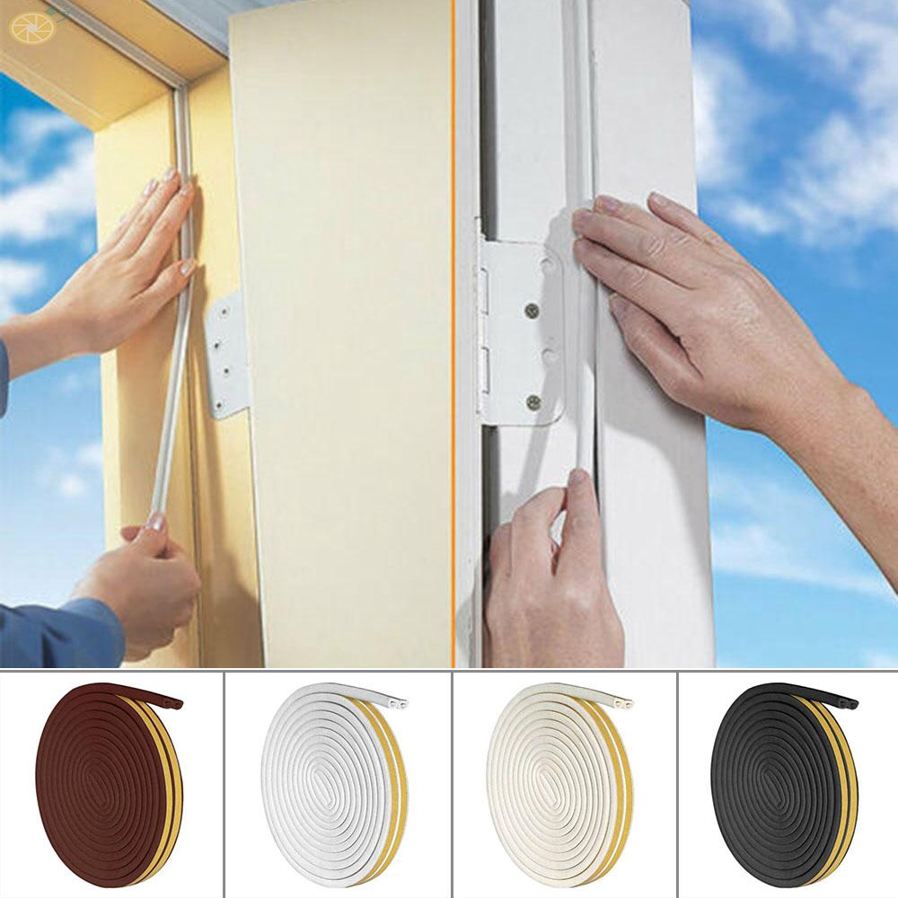 Cuộn Dây Cao Su 6m Dán Viền Cửa Sổ Chống Thấm Nước