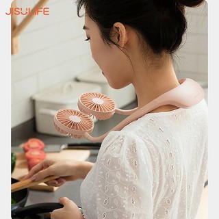 QUẠT MINI ĐEO CỔ JISULIFE FA11