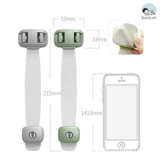 Khóa tủ lạnh, khóa tủ an toàn cho bé cao cấp Looktosee