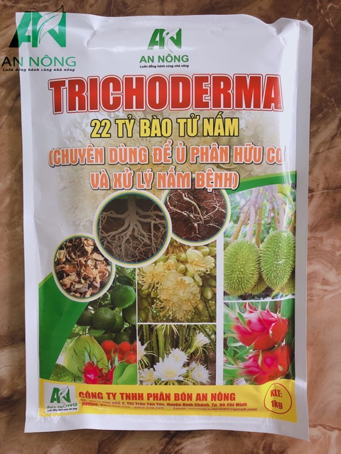 Trichoderma men ủ sinh học (gói 1kg)